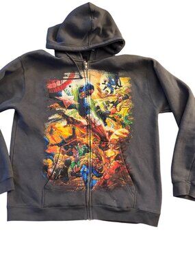 Marvel Mad Engine Mens XL Full-Zip Hoodie